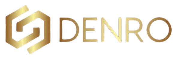 House of Denro Gold Logo